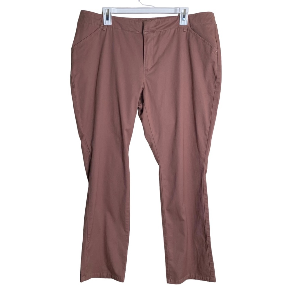 Lee Essential Woman's Chino Pants Womans Trousers Ladies Bootcut Sz 16 Short
